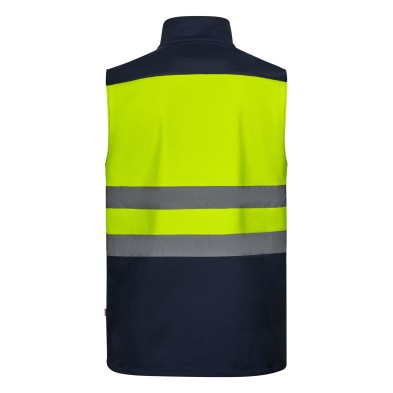 305906 / CHALECO SOFT SHELL BICOLOR AV